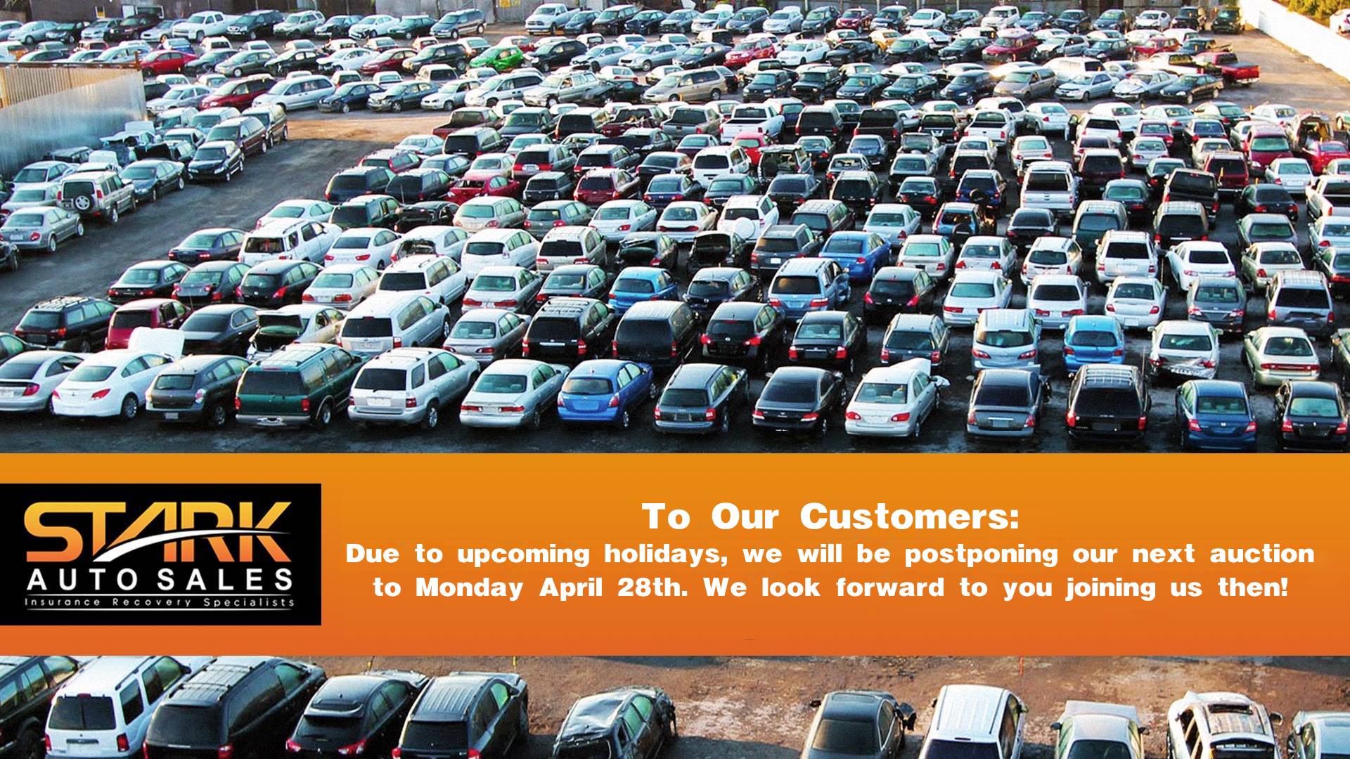 Stark Auto Sales Splash Notification Image